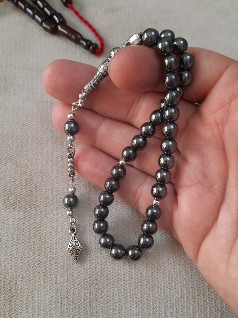 hematit doğaltaş tesbih - 2