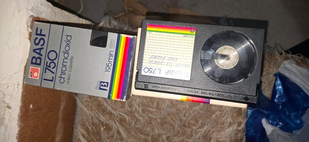 Sony ve BASF L750 Video Kasetler - 5