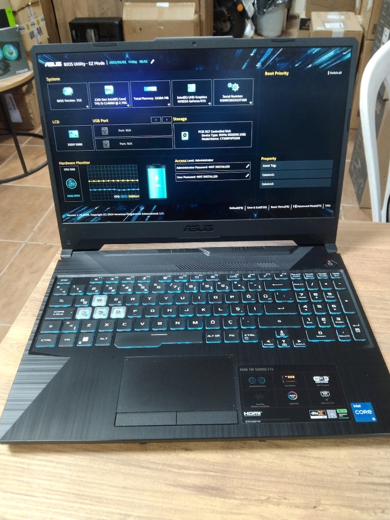 Asus Tuf Laptop dizüstü - 4