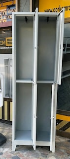 4 KAPILI METAL SOYUNMA DOLABI ÜCRETSİZ TESLİMAT - 4
