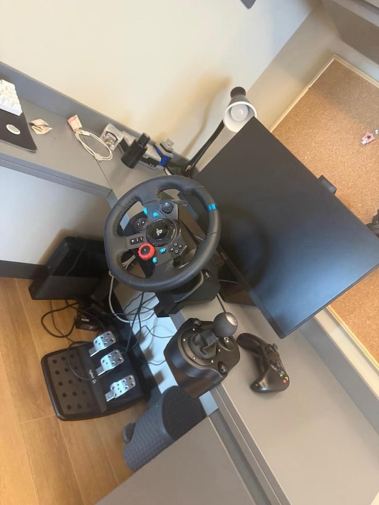 logitech g29+shitfer - 2