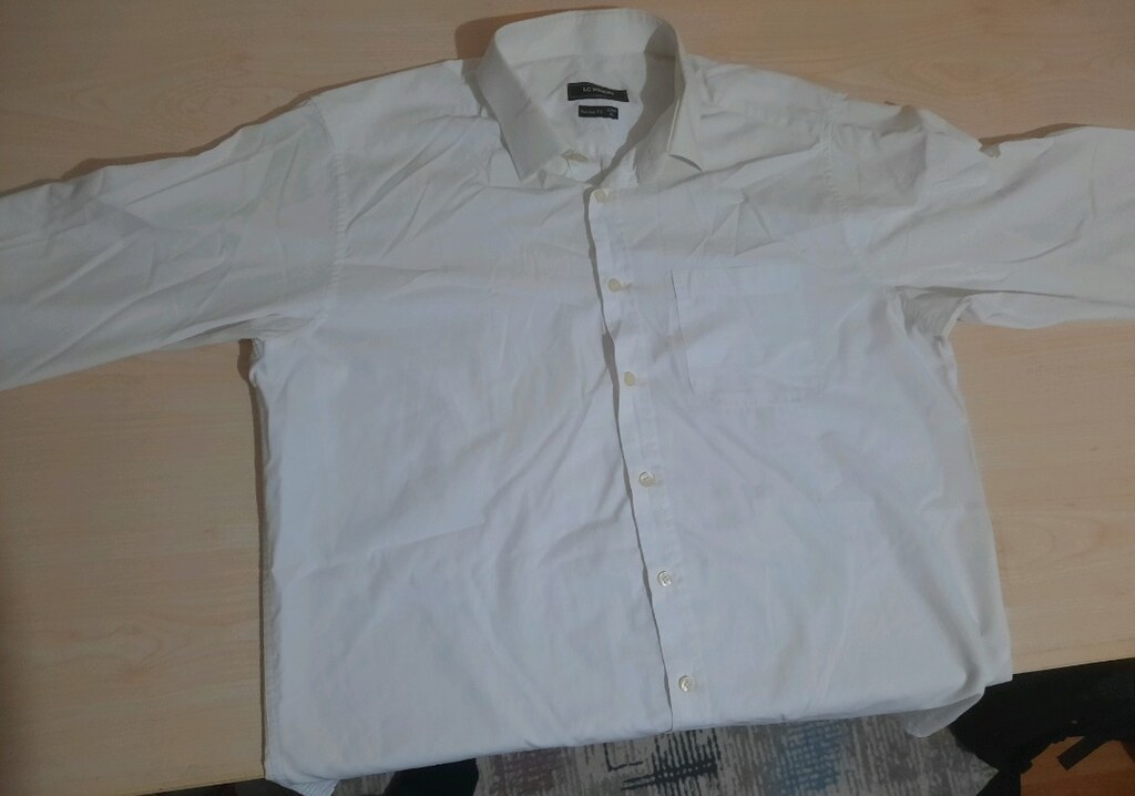LC Waikiki Formal XL Beden Beyaz Uzun Kollu Erkek Gömlek