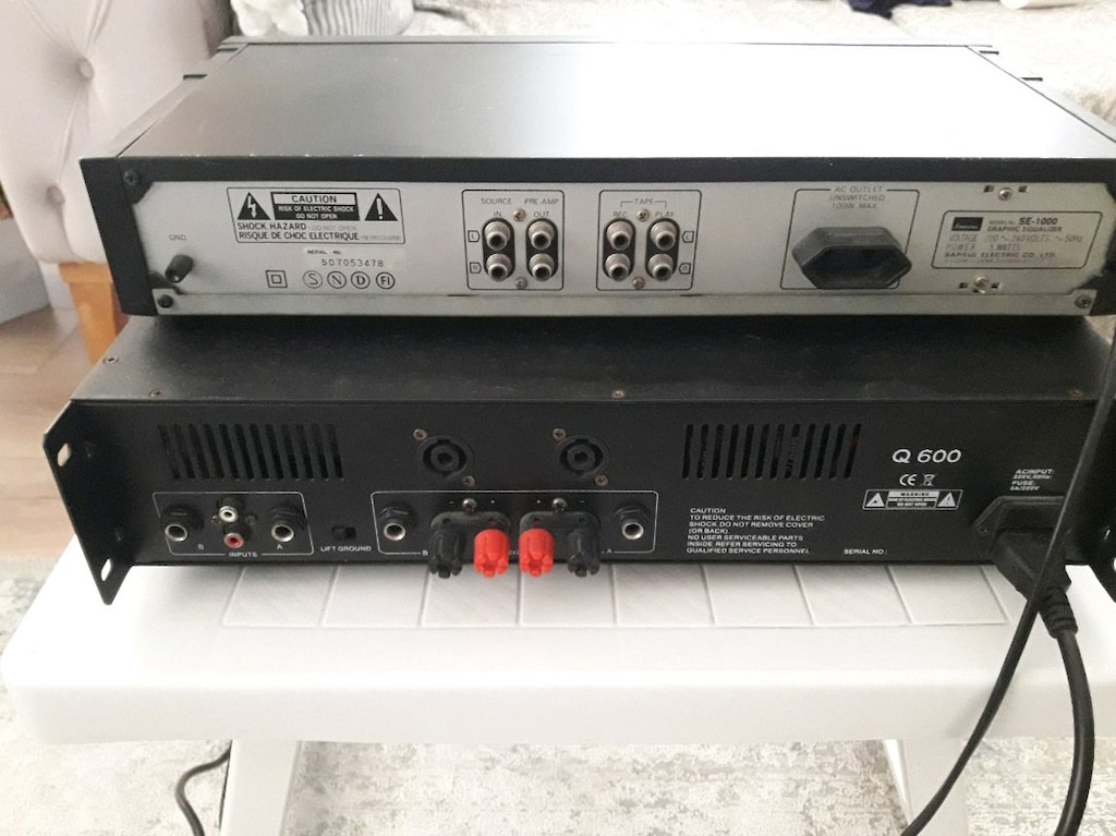 spekon audio power anfi Q600 stereo eoualizer se-1000 sasui - 7