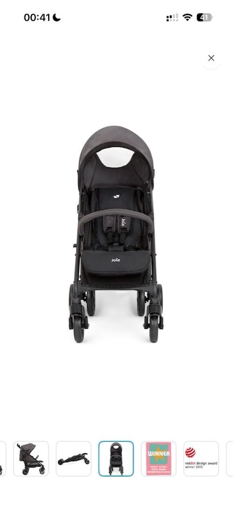 Joie Brisk LX Tek Tuşla Kolay Katlanan Baston Bebek Arabası - 5