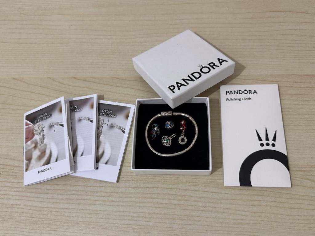 Orijinal ve Temiz Pandora Marvel Set