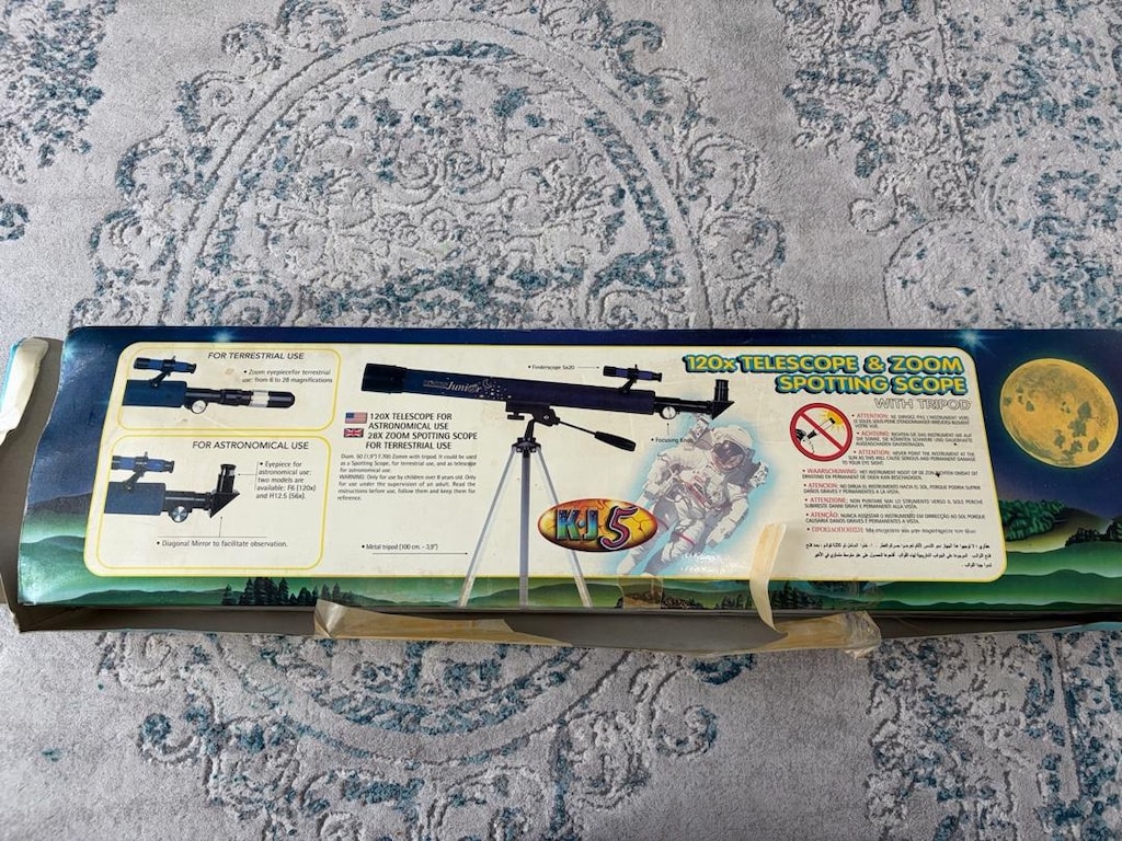 Astronomi Teleskobu Konus Junior 120x Tripodlu - 3