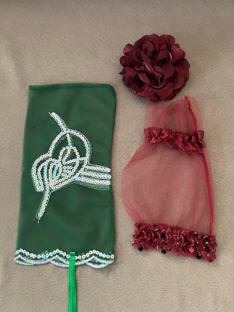 Gelin damat kına eldiveni