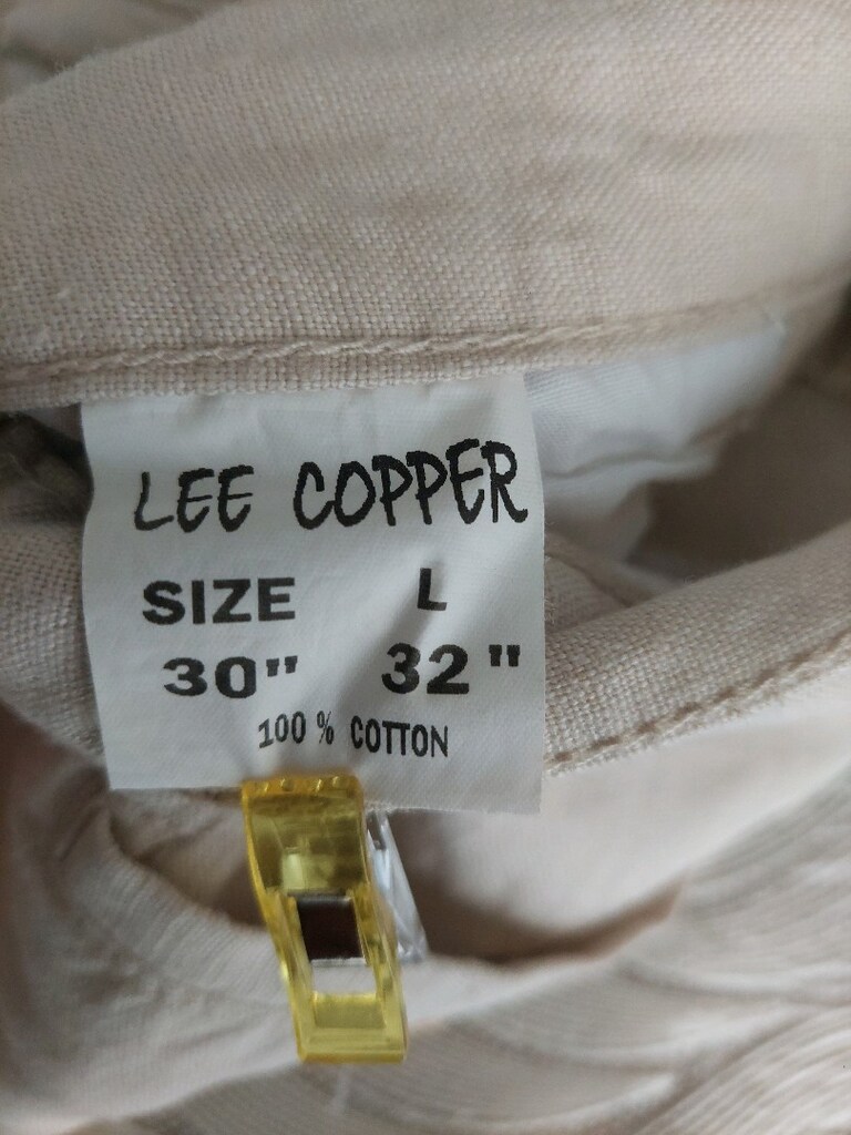 LeeCOOPER keten görünüm yazlık pantolon - 10