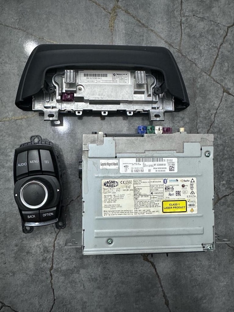 BMW F36 İDrive Ekran, İDrive Controller joystik, Multimedya ana ünites - 2