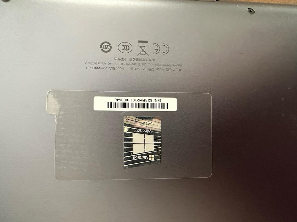 huawei matebook D15 3. nesil - 12