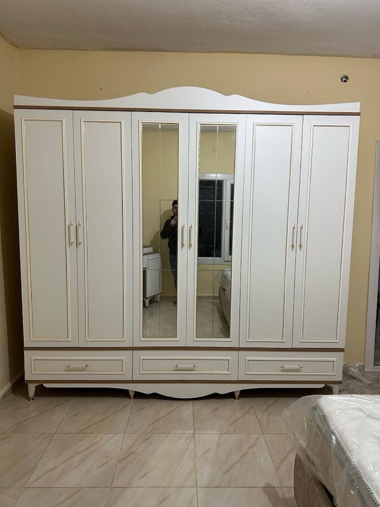 ultra lüks komple Mdf yatak odası takımı sıfır ürün dev kampanya - 9