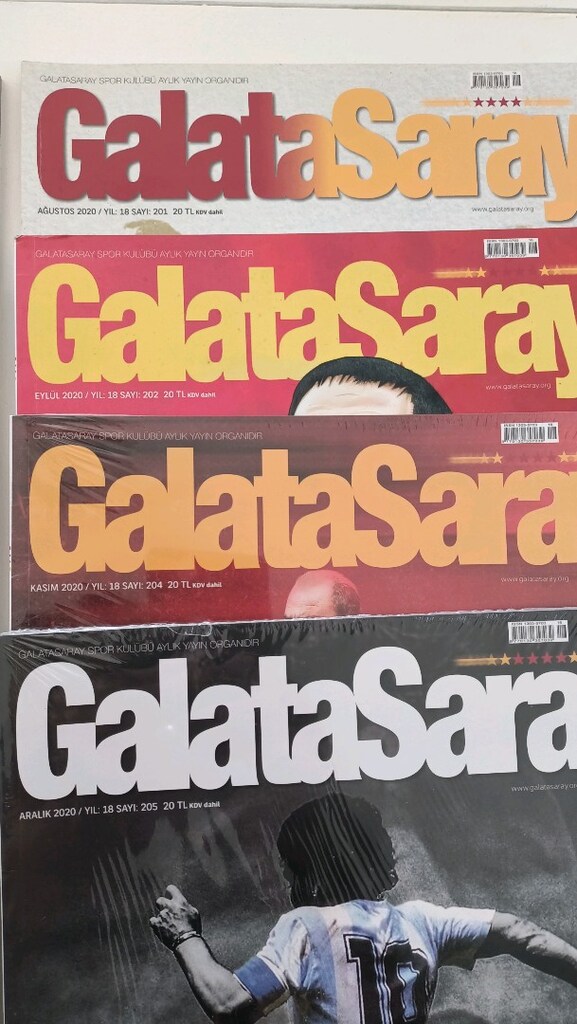 Galatasaray Dergileri - 18 Adet - 4