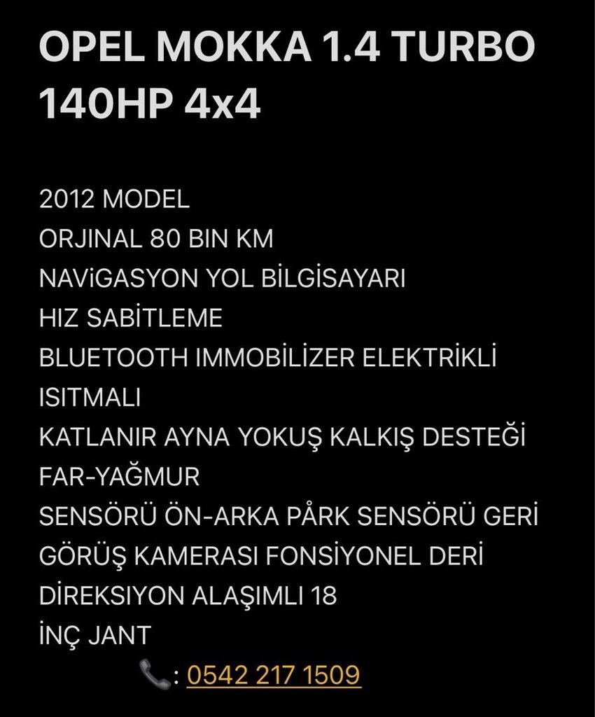 OPEL MOKKA - 15