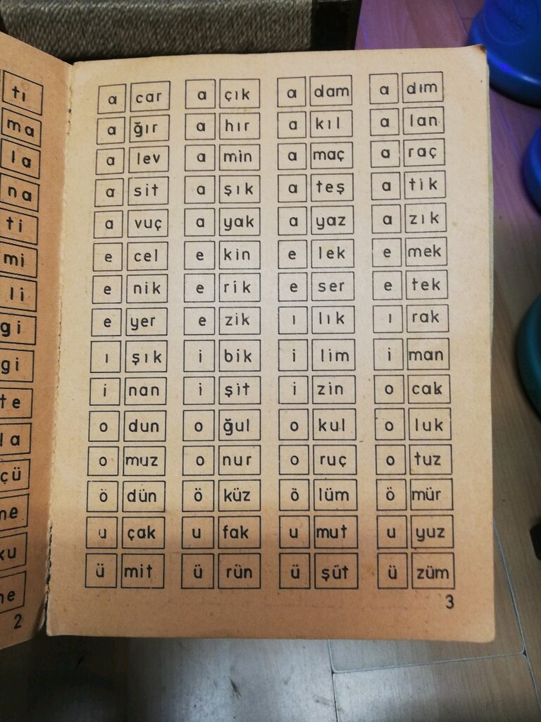 Dönem retro hece kitabı - 2