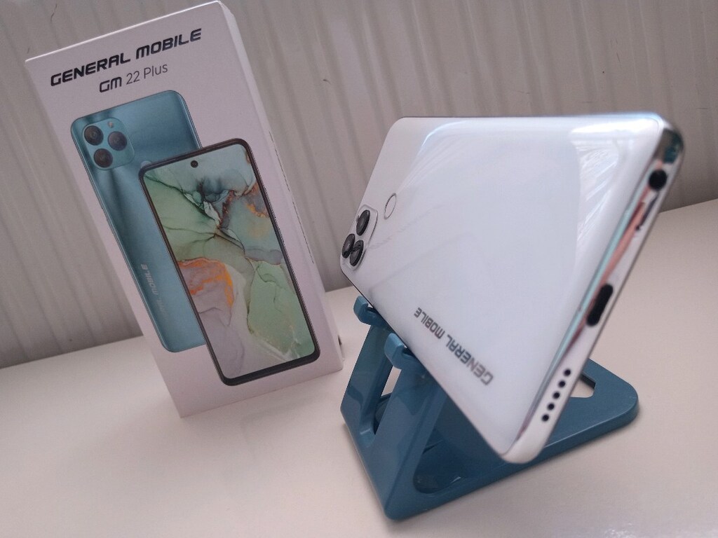GENERAL MOBİLE GM 22 PLUS BEYAZ RENK 4 GB RAM 128 GB HAFIZA General M - 7