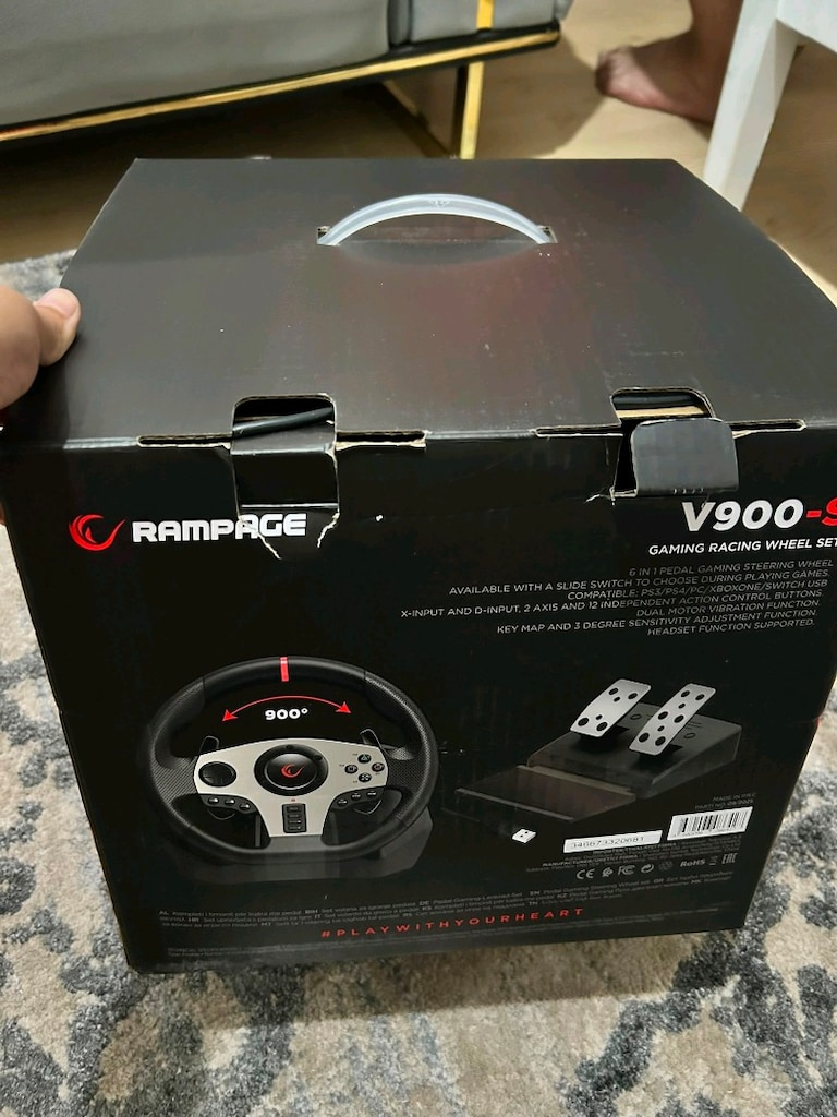 RAMPAGE V900-S TAM OTOMATİK PEDALLI DİREKSİYON SETİ - 4
