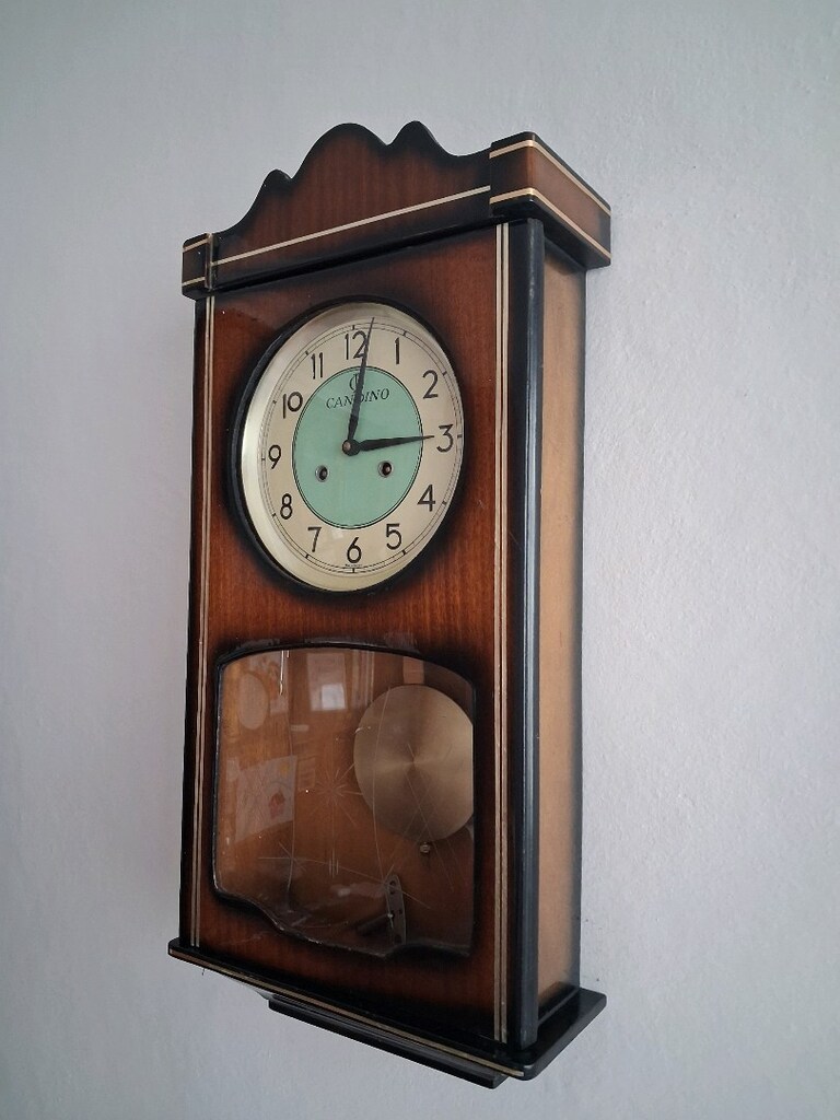 CANDINO Kurmalı Gonglu Duvar Saati ALMAN - 6