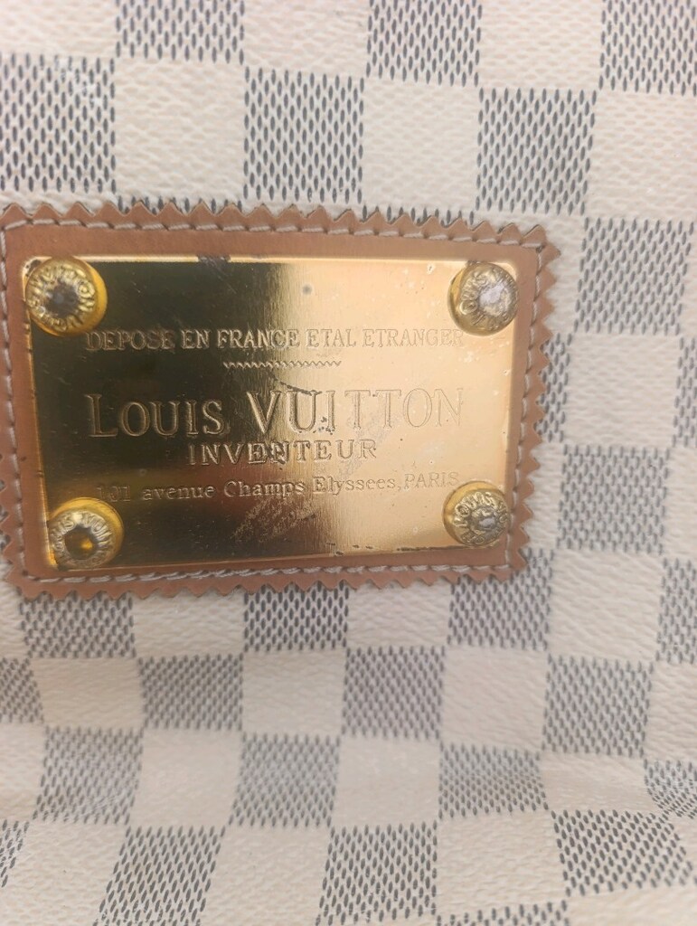 Louis Vuitton Damier Azur Büyük Boy Kol Çantası