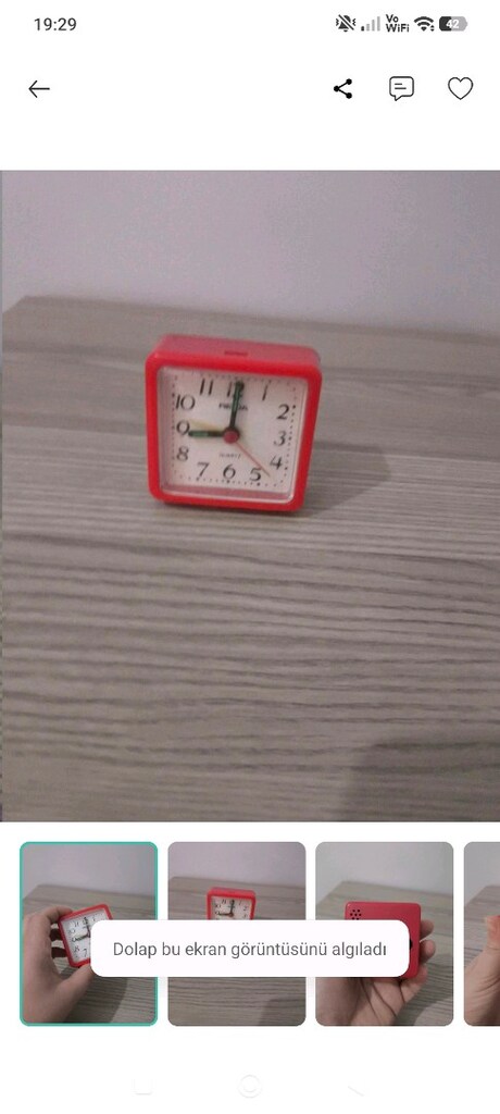 kırmızı çalar saat - 2