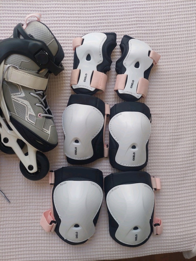 Sıfır Paten Oxelo Fit 3 + Koruma Seti (Dizlik, dirseklik, kolluk) - 2