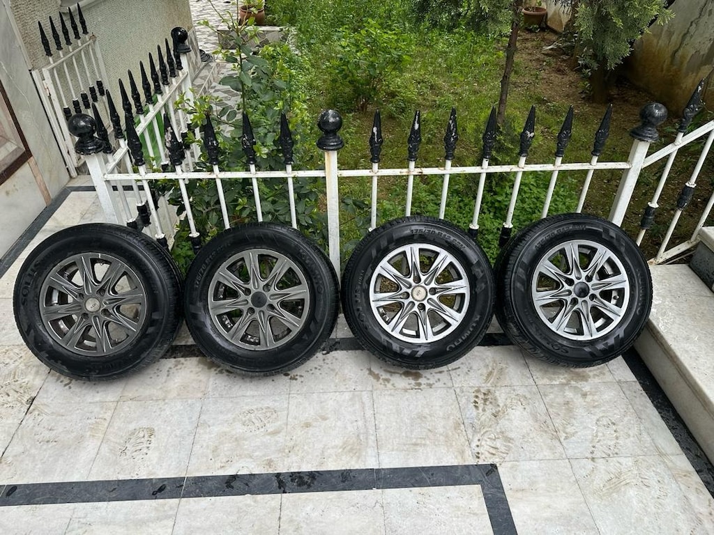 Advan Racing jant lastik takımı kumho 175.70.13.dür çatlak vsss yok - 5