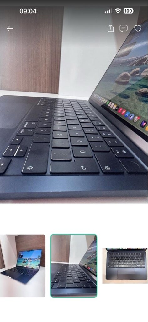 MACBOOK AİR 2022 M2 İSLEMCİ BATARYA SAĞLIK %100 - 6