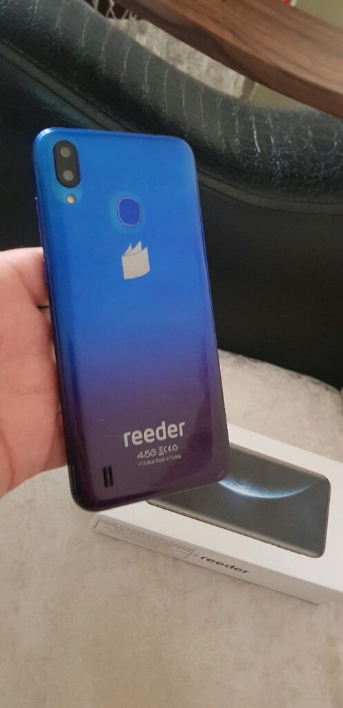 REEDER p13 bulue sıfır gibi tertemiz kılıfı var - 11