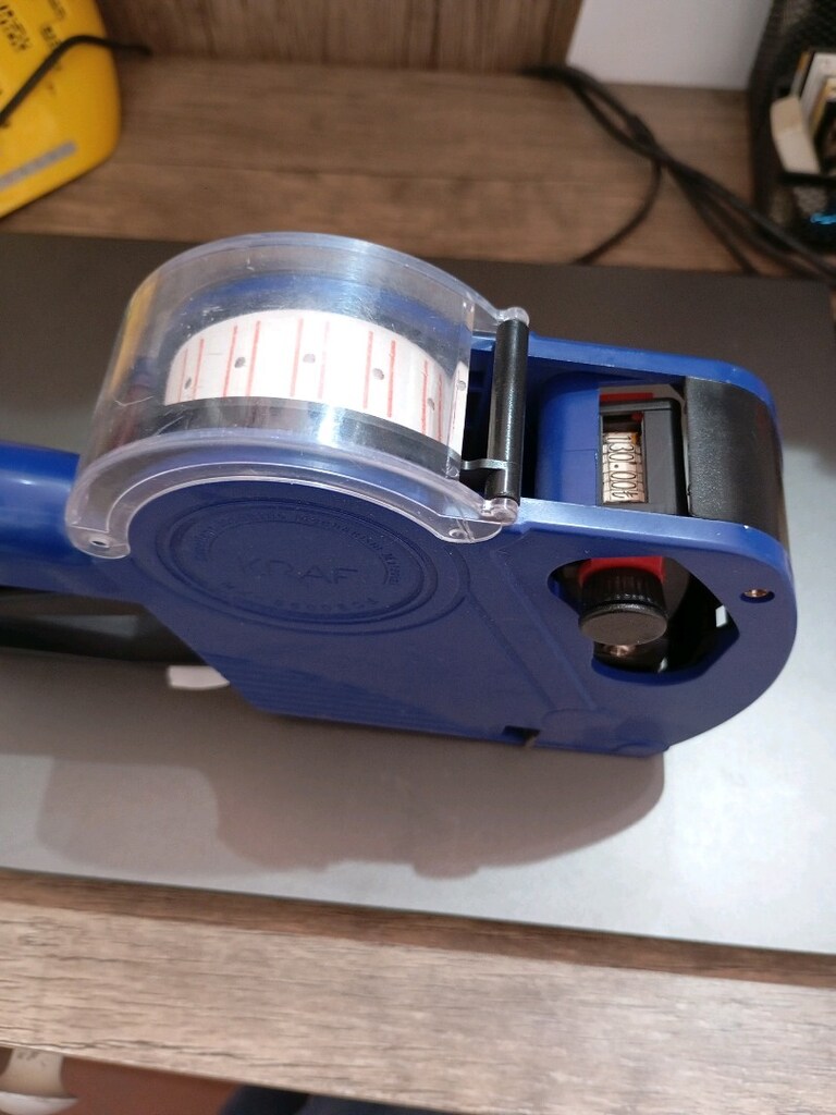 Kraf MX-5500 fiyat etiket makinesidir. - 2