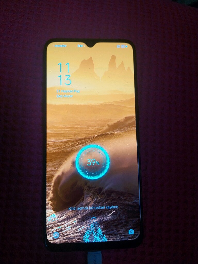 Oppo A91 Cep telefonu. 128 GB. Cihaz tertemiz ekranda çizik dahi yok. - 11