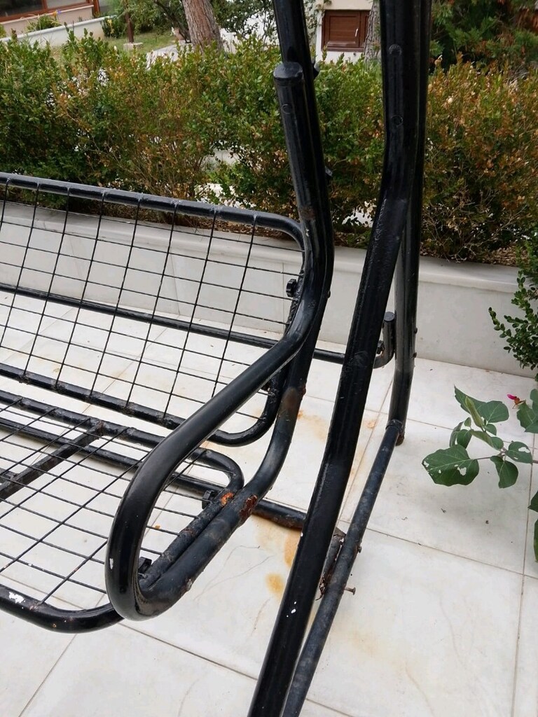 üç kişilik salıncak ufak tefek sorunu var kaynak la düzelir - 3