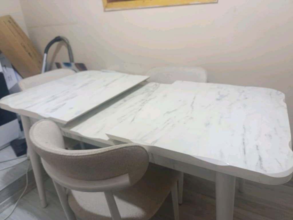 Fırın+aspiratör+yemek masası 4 sandalye - 5