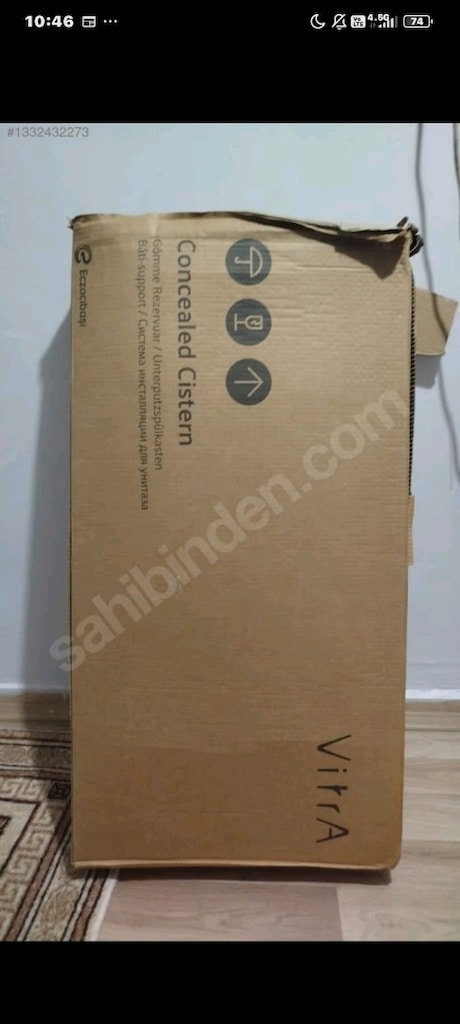 Vitra asma Klozet+Gömme rezervuar seti-SIFIR/KUTUSUNDA - 10