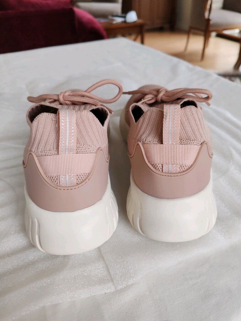 OYSHO ÖRGÜ KUMAŞ KNİT CHUNK SNEAKER ÇORAP KOŞU YÜRÜYÜŞ FİYNESS ÇALIŞMA — görsel 5/8