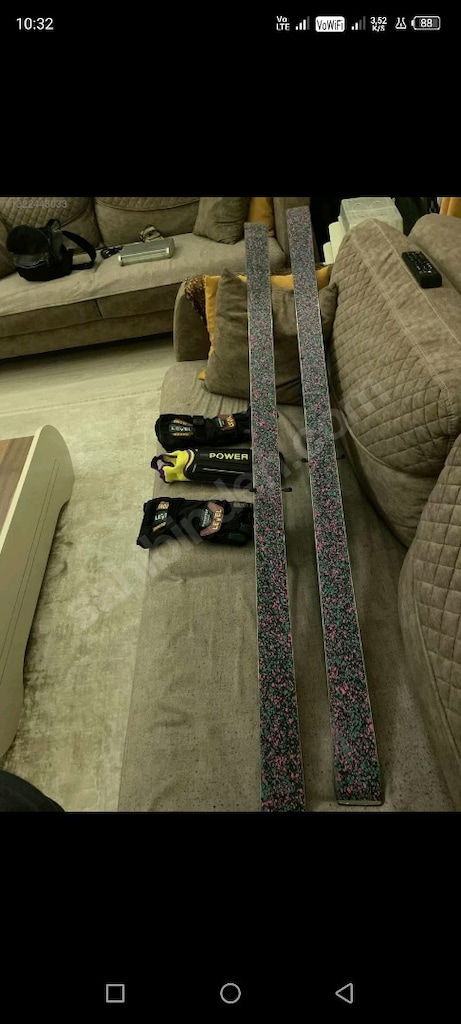 Olin 190 cm Kayak Takımı + Salomon Bağlama + Level Eldiven ve Çanta Se - 9