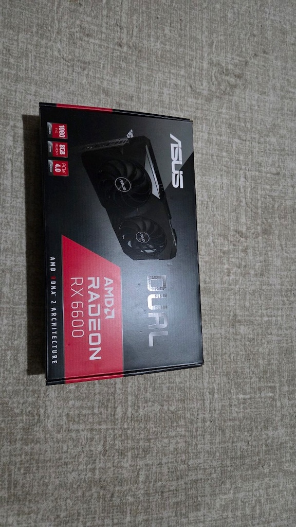 Asus amd radeon Rx6600 - 6