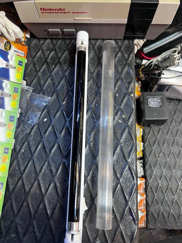 blackliğht mor fluoresan 8watt - 3