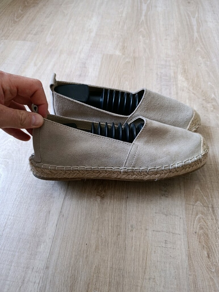 orjinal Elle sıfır gibi Espadril gerçek deri süet 40 - 5
