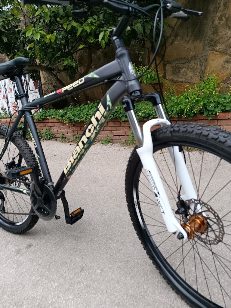 Teker 26. Alüminyum. Shimano 21 hız. Disk fren. 54cm. Yeni gibi. - 8