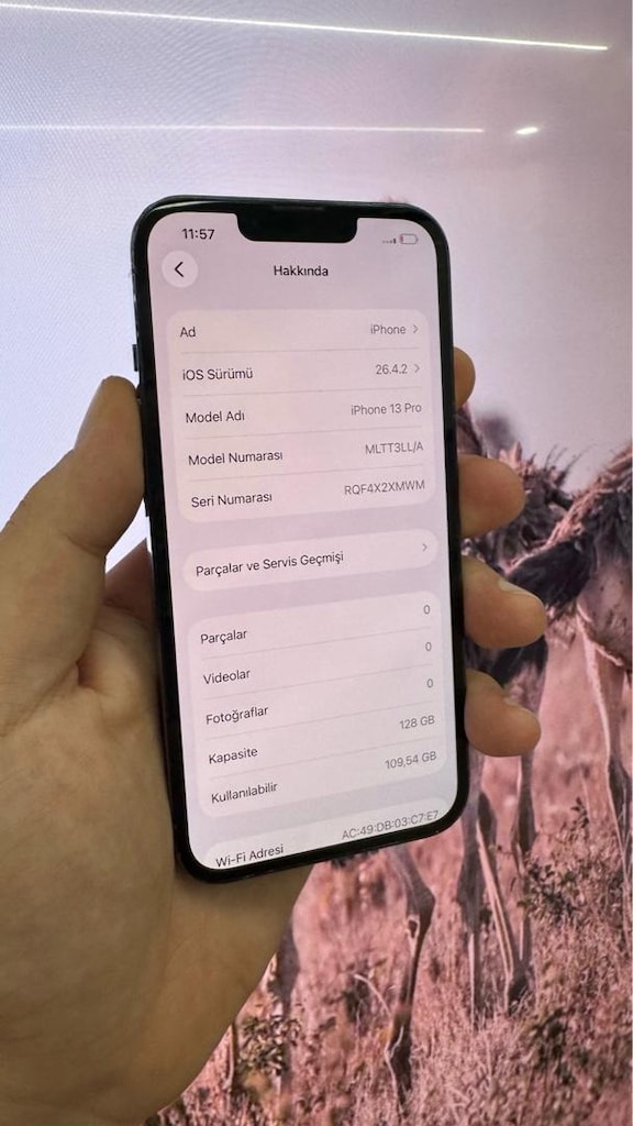 İPHONE 13 PRO 128 GB DEĞİŞENSİZ HATASIZ YD - 3