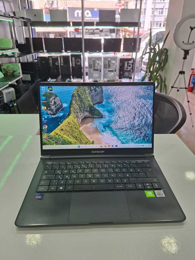 MONSTER HUMA H4 INTEL I7 10510U 16GB DDR4 RAM 512GB M2 NVME SSD - 2