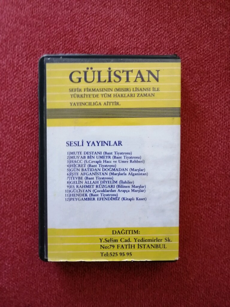 GÜLİSTAN ÇOCUKLARDAN ARAPÇA MARŞLAR KASET /NADİR BULUNUR - 2