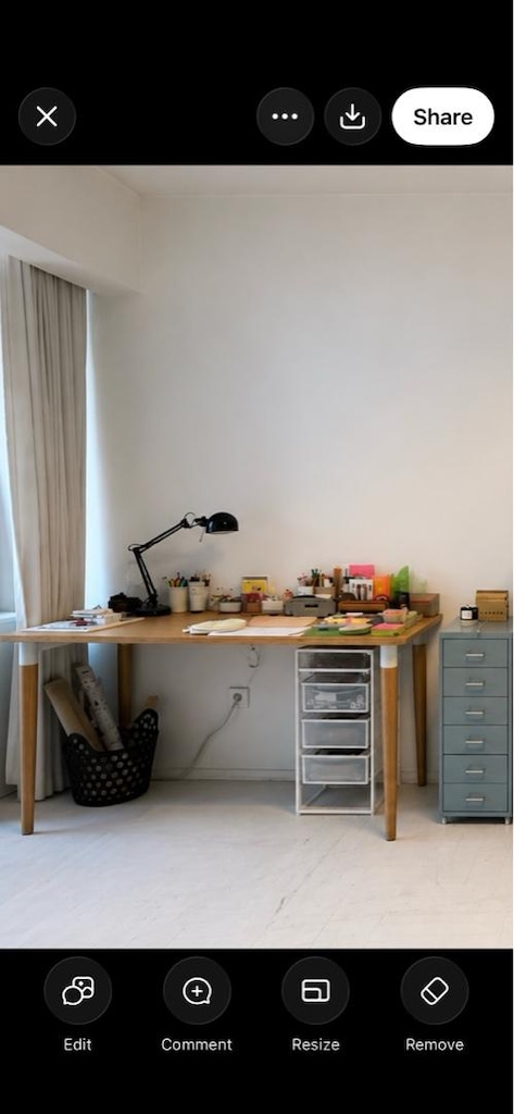 IKEA Anfallare Bambu Çalışma Masası
