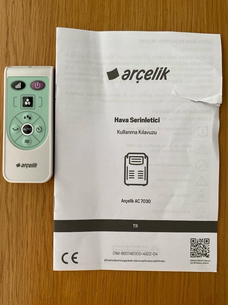 Arçelik AC 7030 Hava Serinletici – Çok Az Kullanıldı – 1 Yıl Garantili - 3