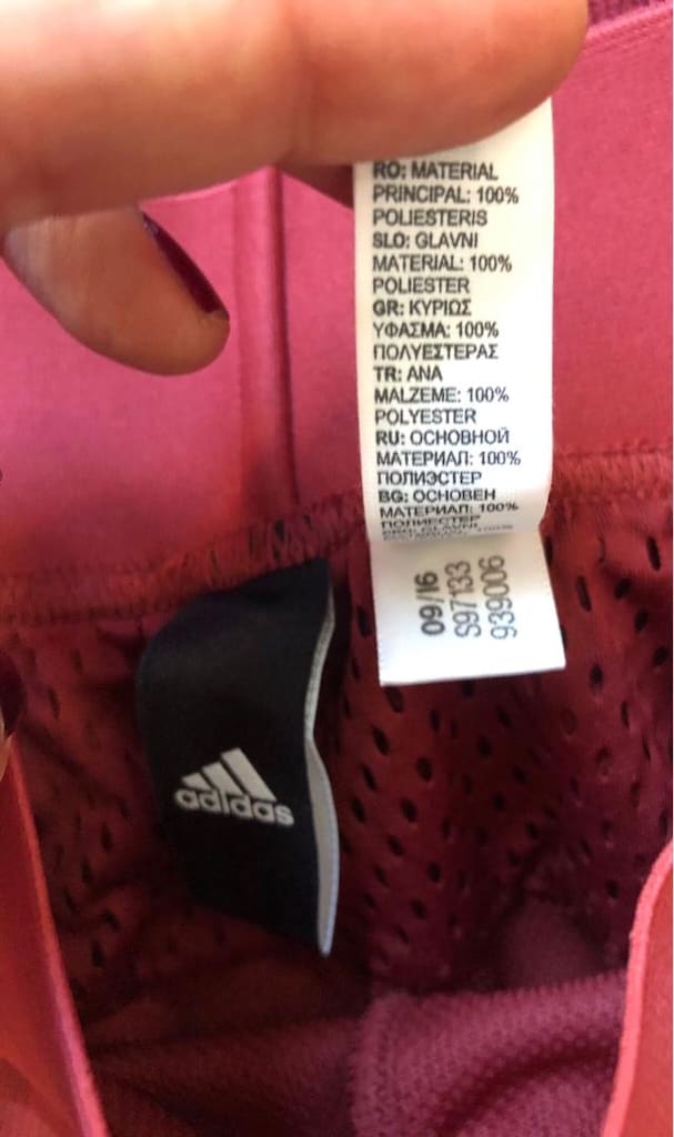 orijinal Adidas kiremit kırmızısı eşofman altı - 4