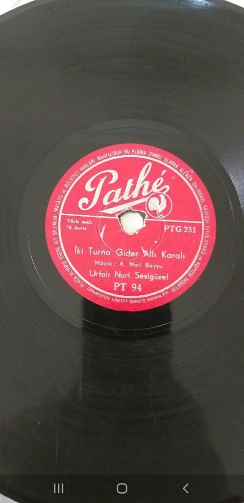 URFALI NURİ SESİGÜZEL TAŞ PLAK - 3