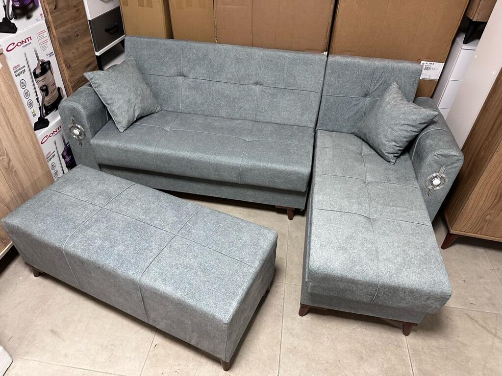 Sıfır ürün köşe koltuk takımı açılır yatak olur - 2