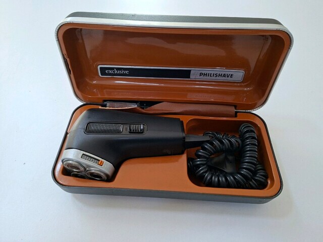 Antika Vintage Philips Marka Tıraş Makinesi