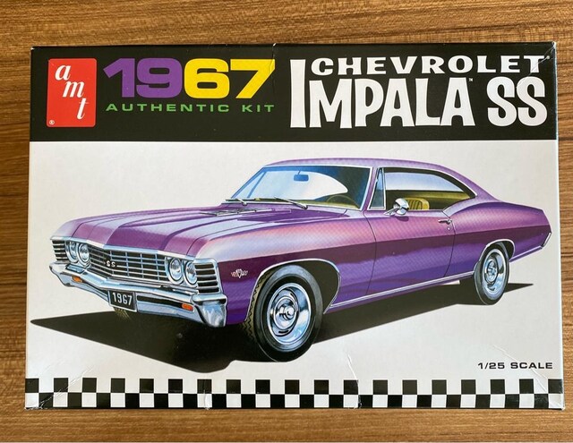 AMT 1967 Chevrolet Impala SS Plastik Maket Kiti