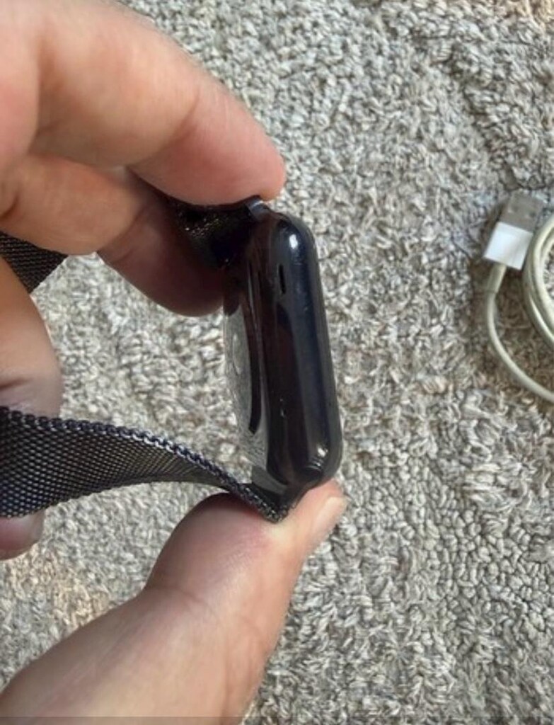 Apple Watch orijinal siyah çelik kasa - 2