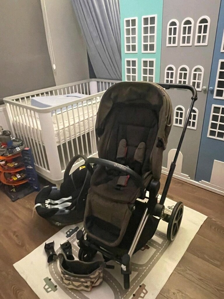 cybex piam bebek arabası ve cybex aton 5 puset - 2